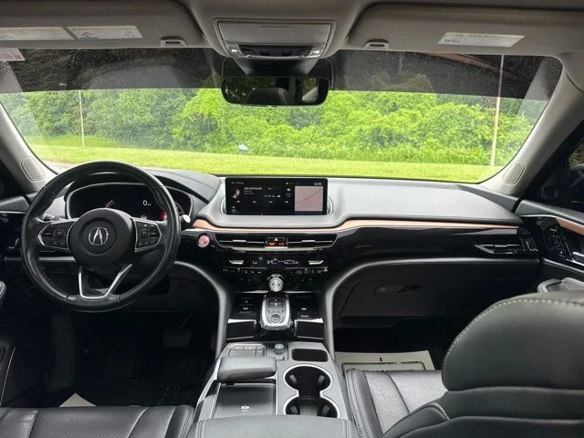 Used 2022 Black Acura Technology image 13
