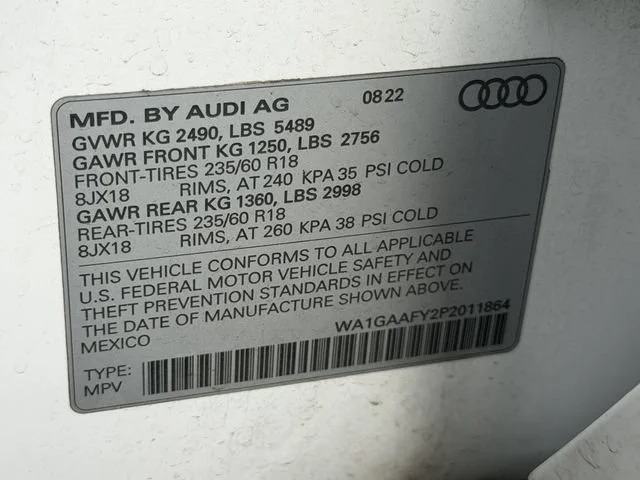 Used 2023 GLACIER WHITE METALLIC Audi S line Premium image 28