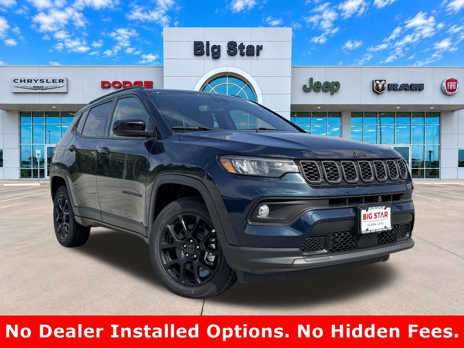 New 2026 Fathom Blue Pearl-Coat Exterior Paint Jeep Latitude Altitude image 1