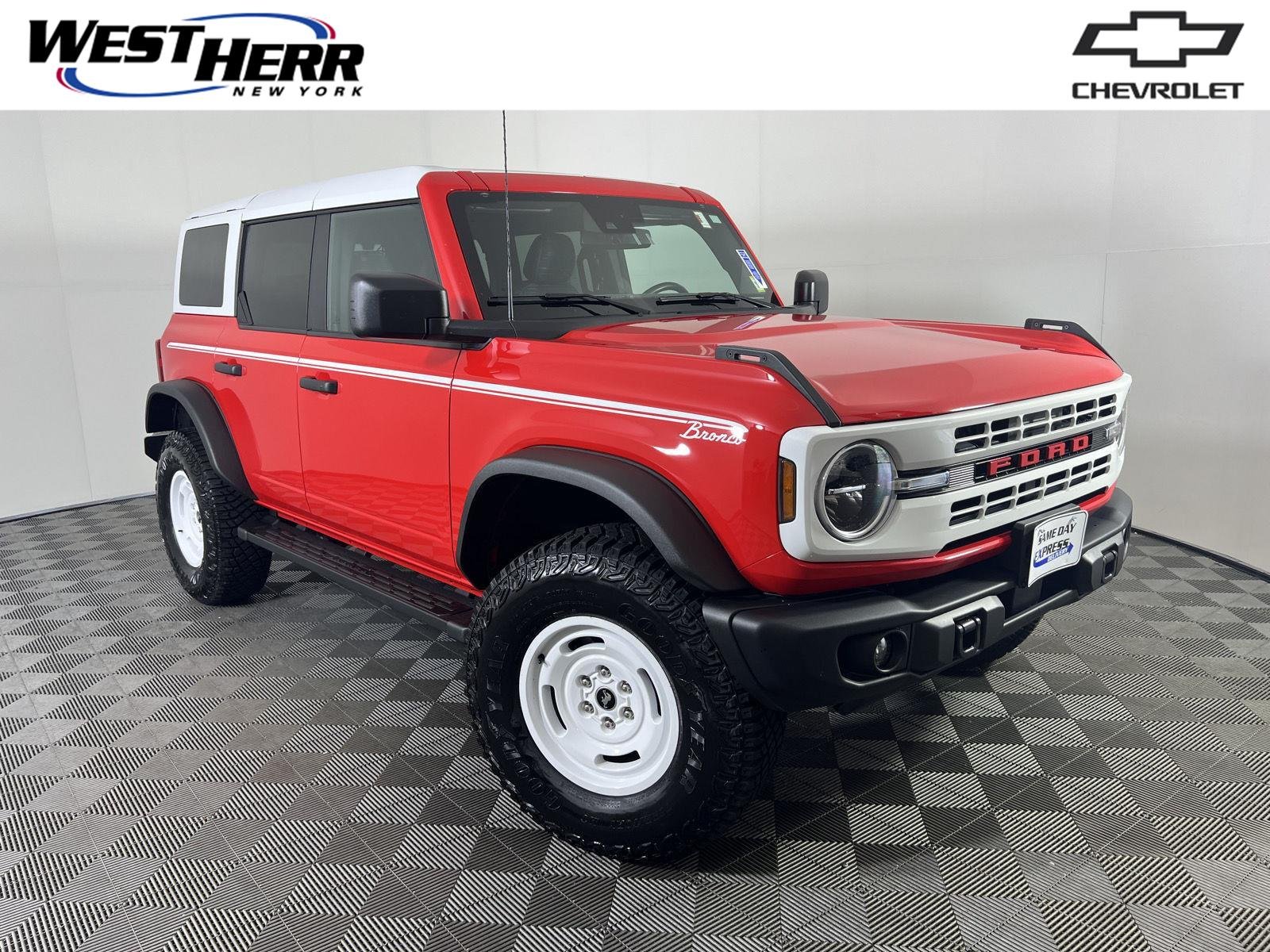Used 2023 Race Red Ford Heritage Edition image 1