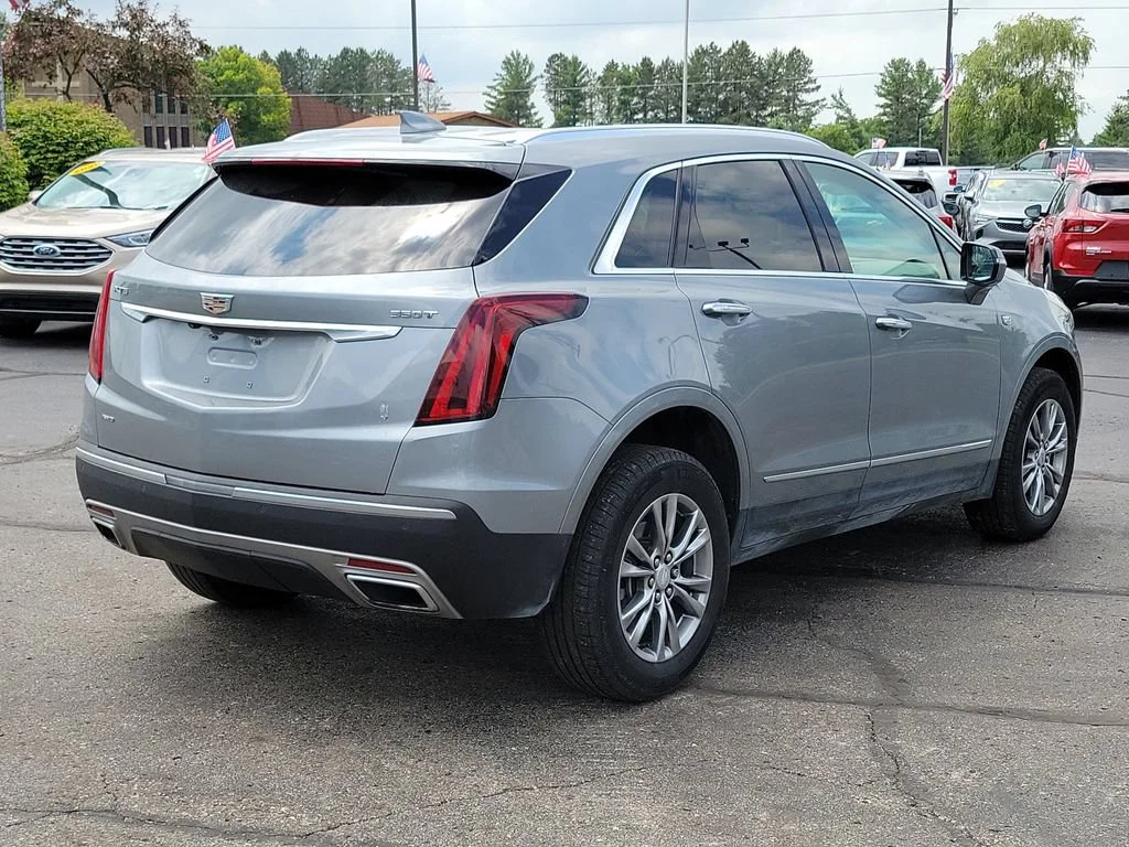 Used 2023 Argent Silver Metallic Cadillac Premium Luxury image 3