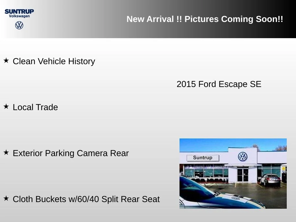 Used 2015  Ford SE image 2