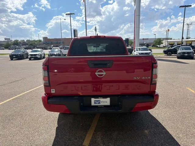 Used 2022 Red Alert Nissan SV image 6