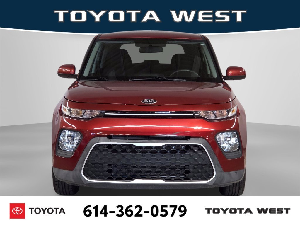 Used 2021 Orange Kia LX image 2
