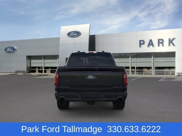 New 2026 Agate Black Metallic Ford XLT image 5