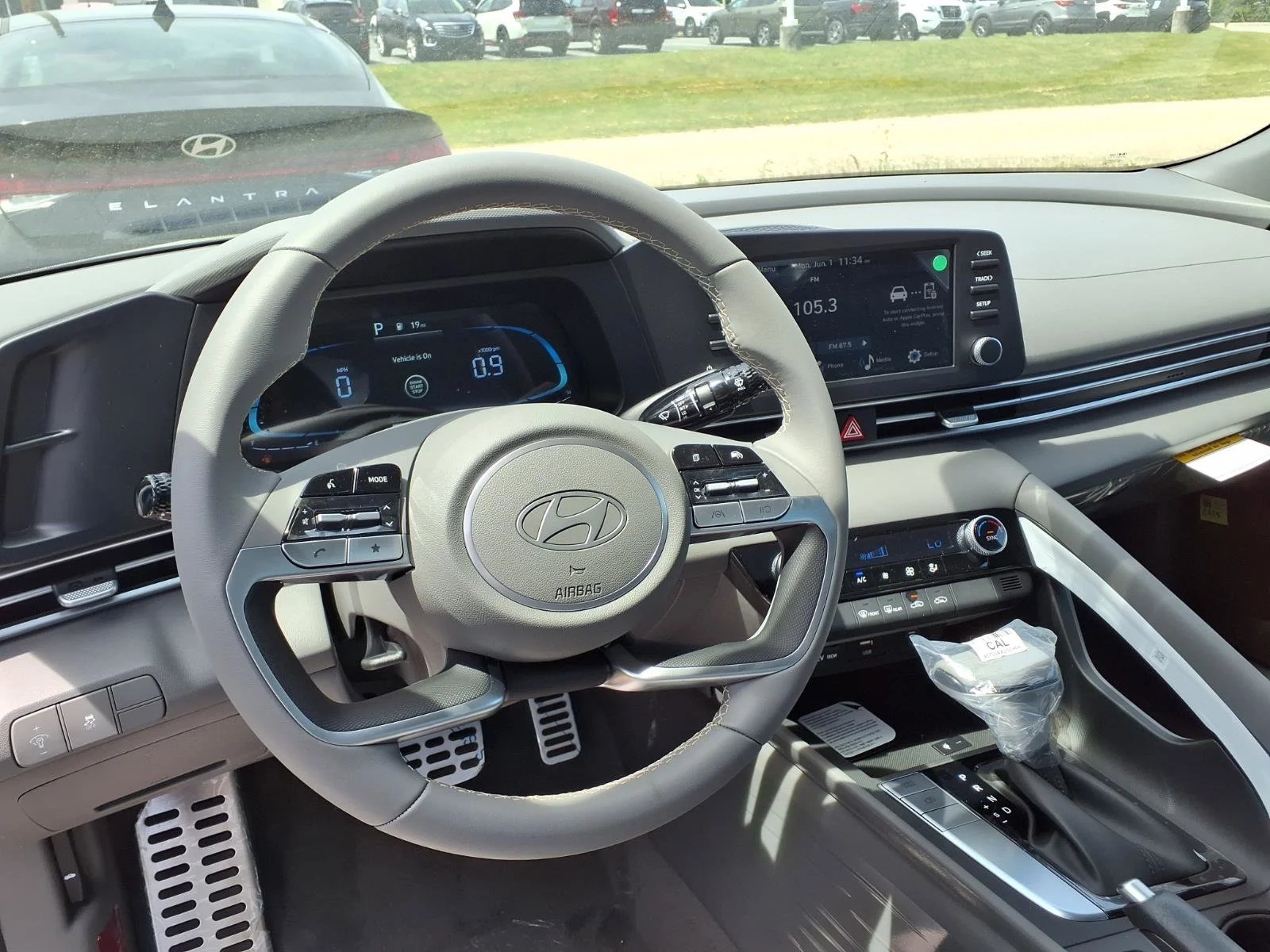 New 2026 Serenity White Hyundai SEL Sport image 6