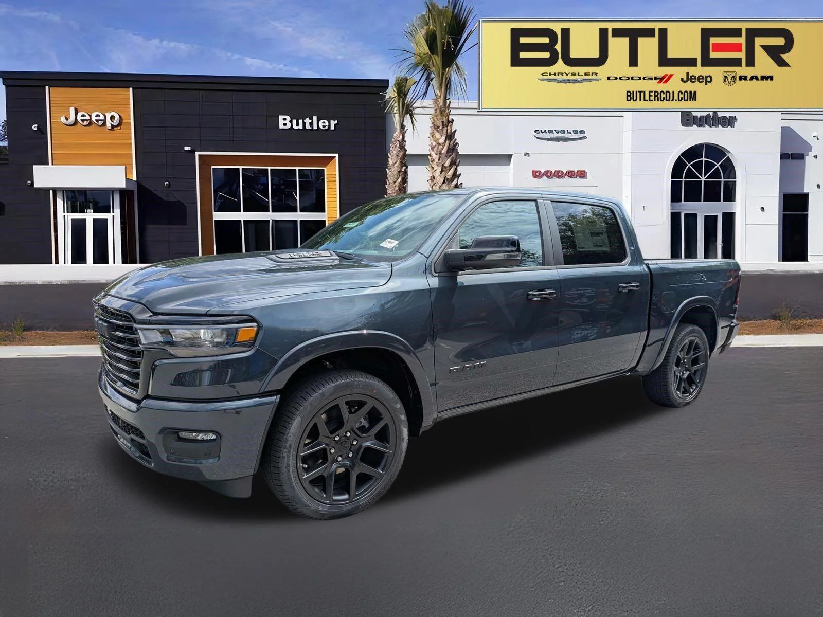 New 2026 Forged Blue Metallic Ram Laramie image 1