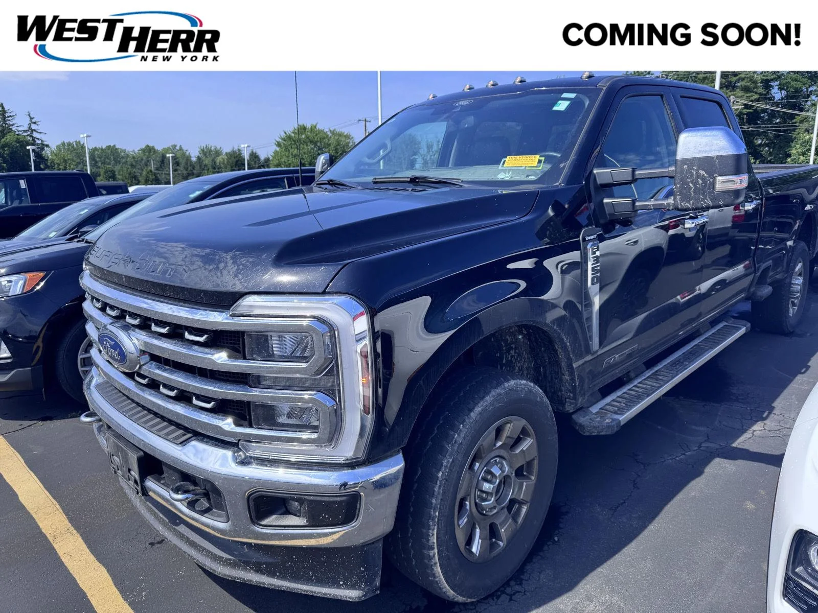 Used 2024 Agate Black Ford LARIAT image 1