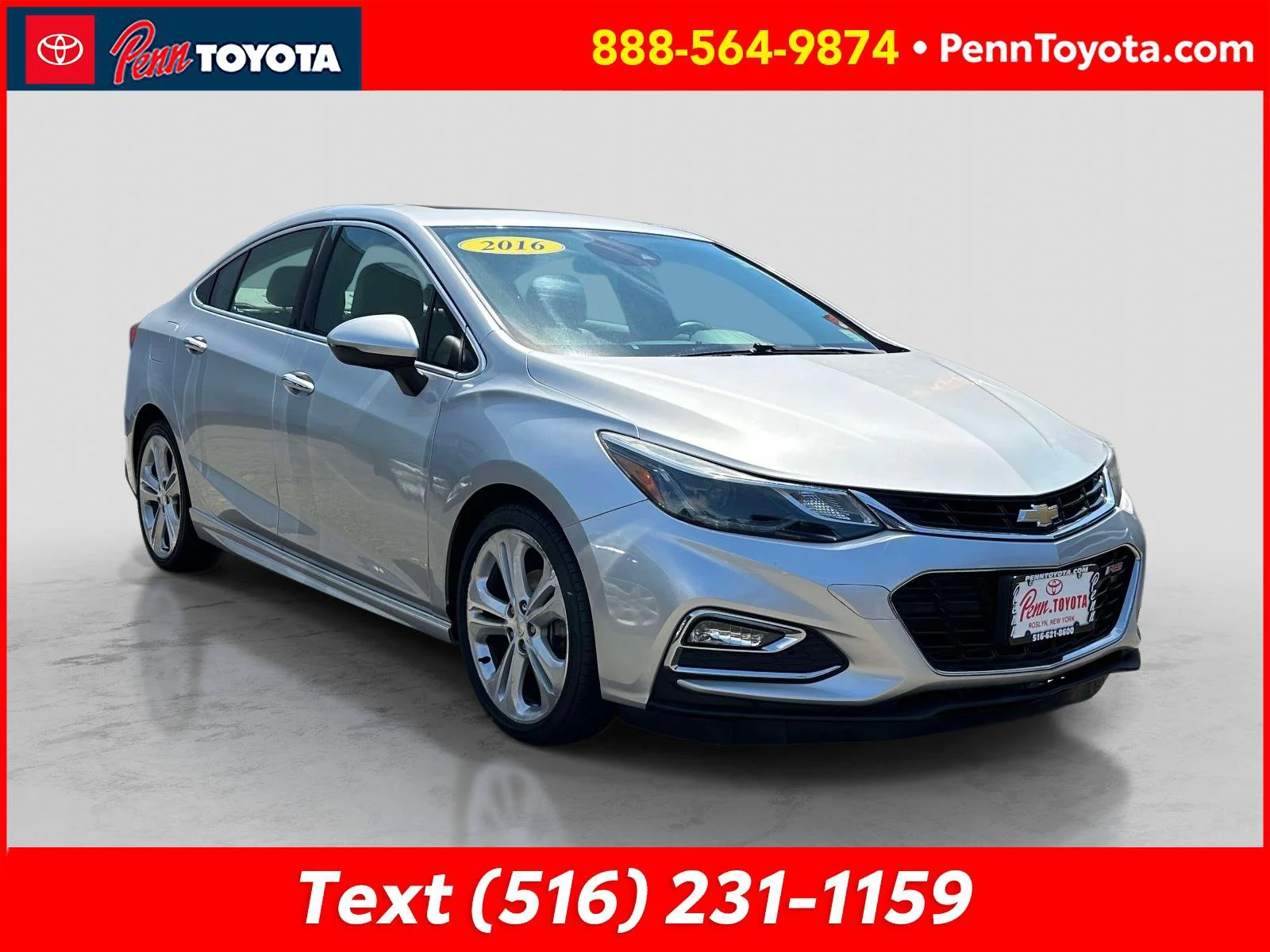 Used 2016 Silver Ice Metallic Chevrolet Premier image 1