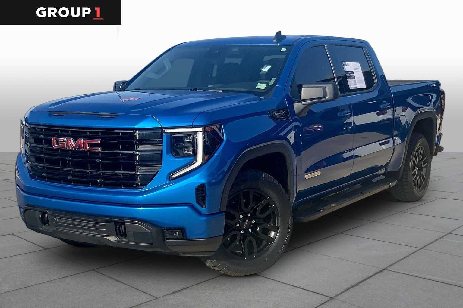 Certified Used 2024 Dynamic Blue Metallic GMC Elevation image 1