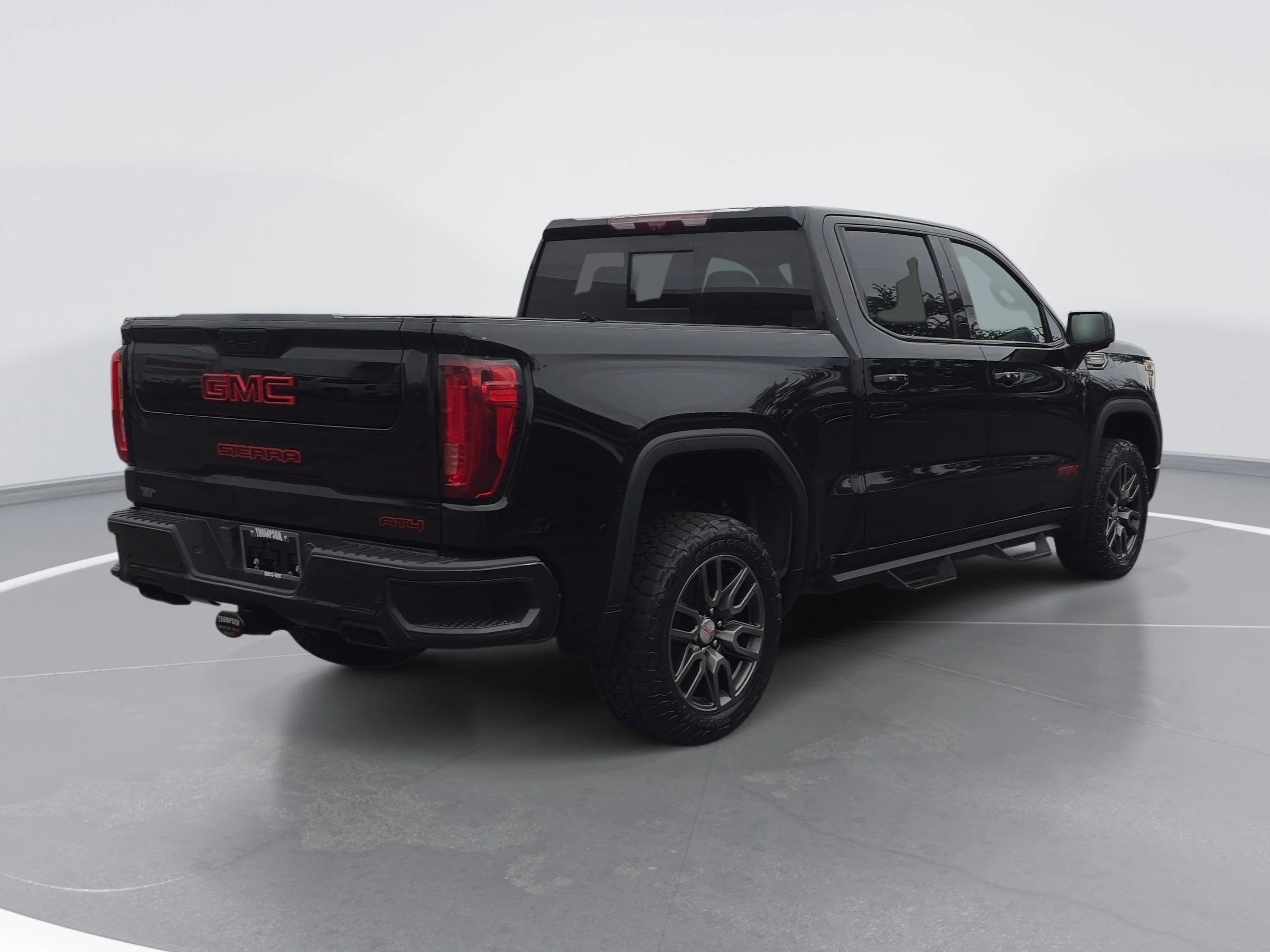 Used 2021 EBONY TWILIGHT METALLIC GMC AT4 image 3