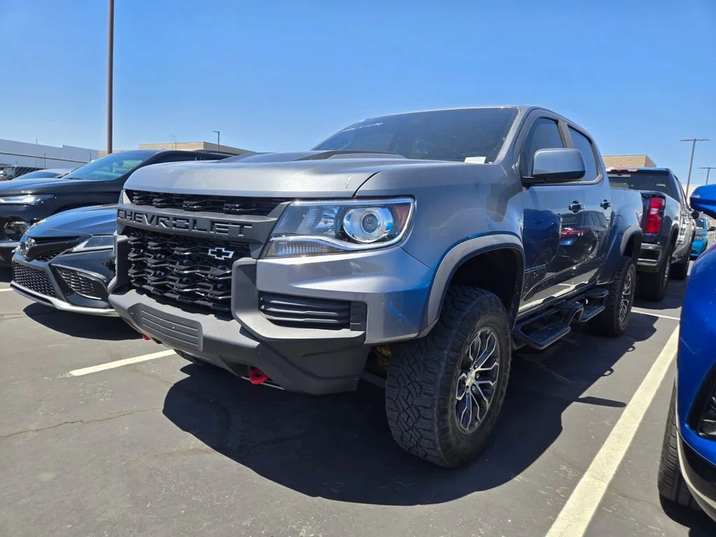 Used 2022 Satin Steel Metallic Chevrolet ZR2 image 2