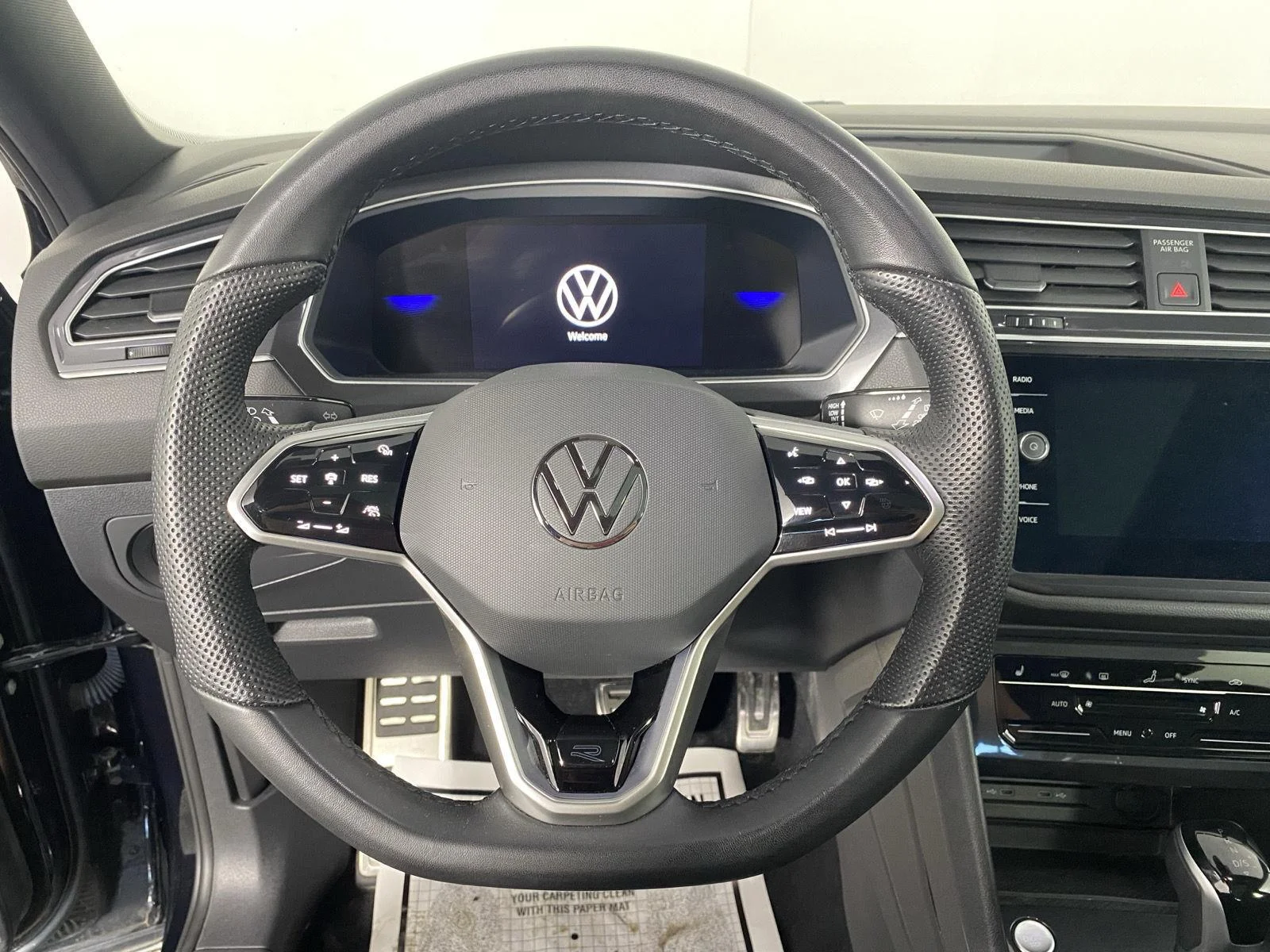 Used 2024 Deep Black Pearl Volkswagen SE R-Line Black image 19
