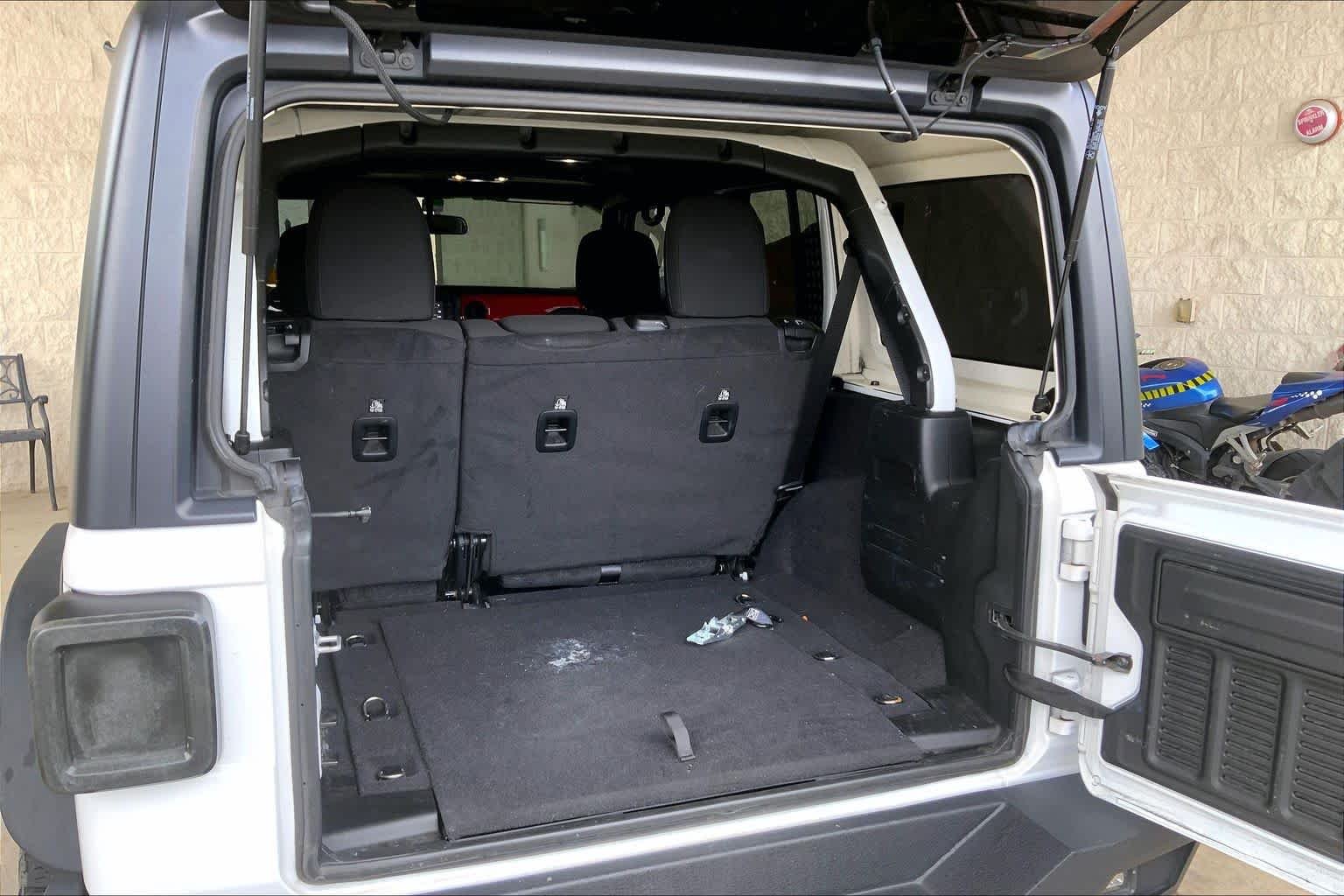 Used 2021 Bright White Clearcoat Jeep Unlimited Willys Sport image 32