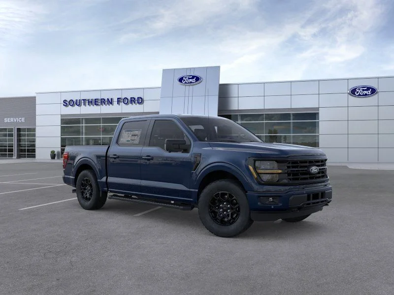 New 2026 Antimatter Blue Metallic Ford XLT image 8