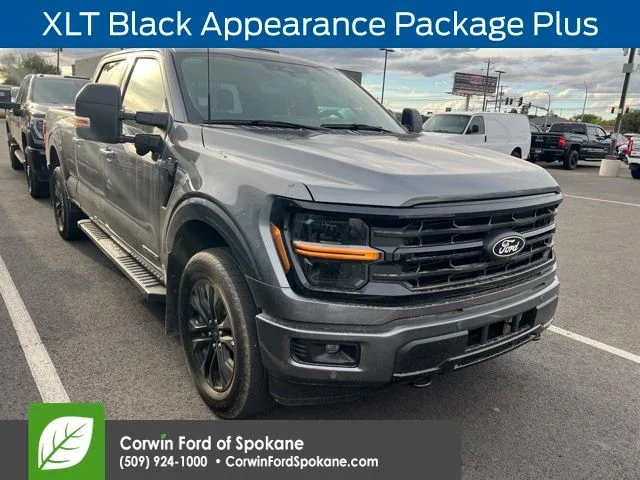 Used 2024 Carbonized Gray Metallic Ford XLT image 5