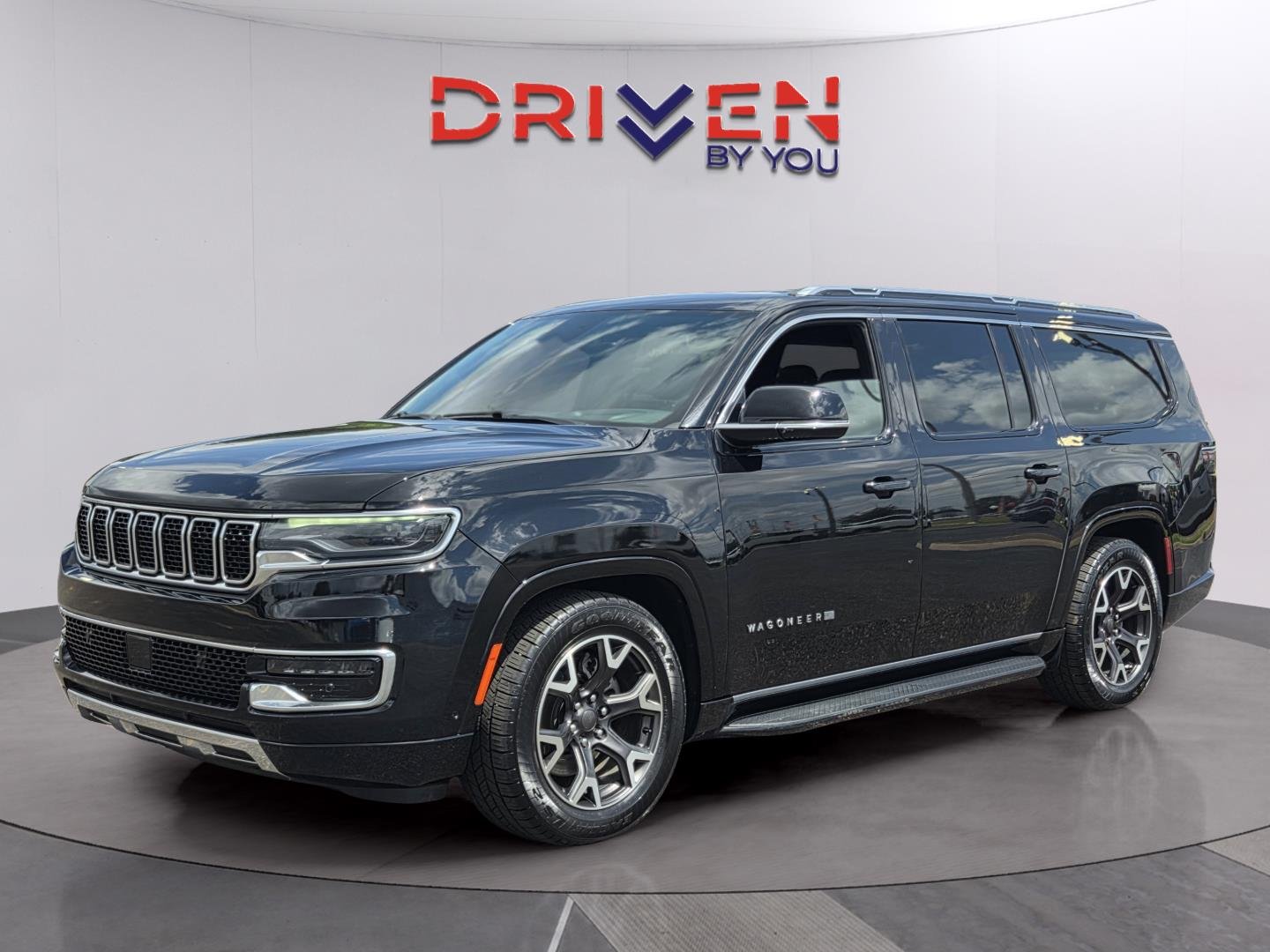 Used 2024 Diamond Black Crystal Pearlcoat Jeep Series III image 1