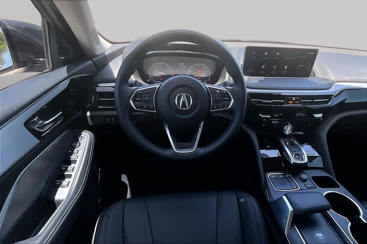Used 2024 Liquid Carbon Metallic Acura  image 5
