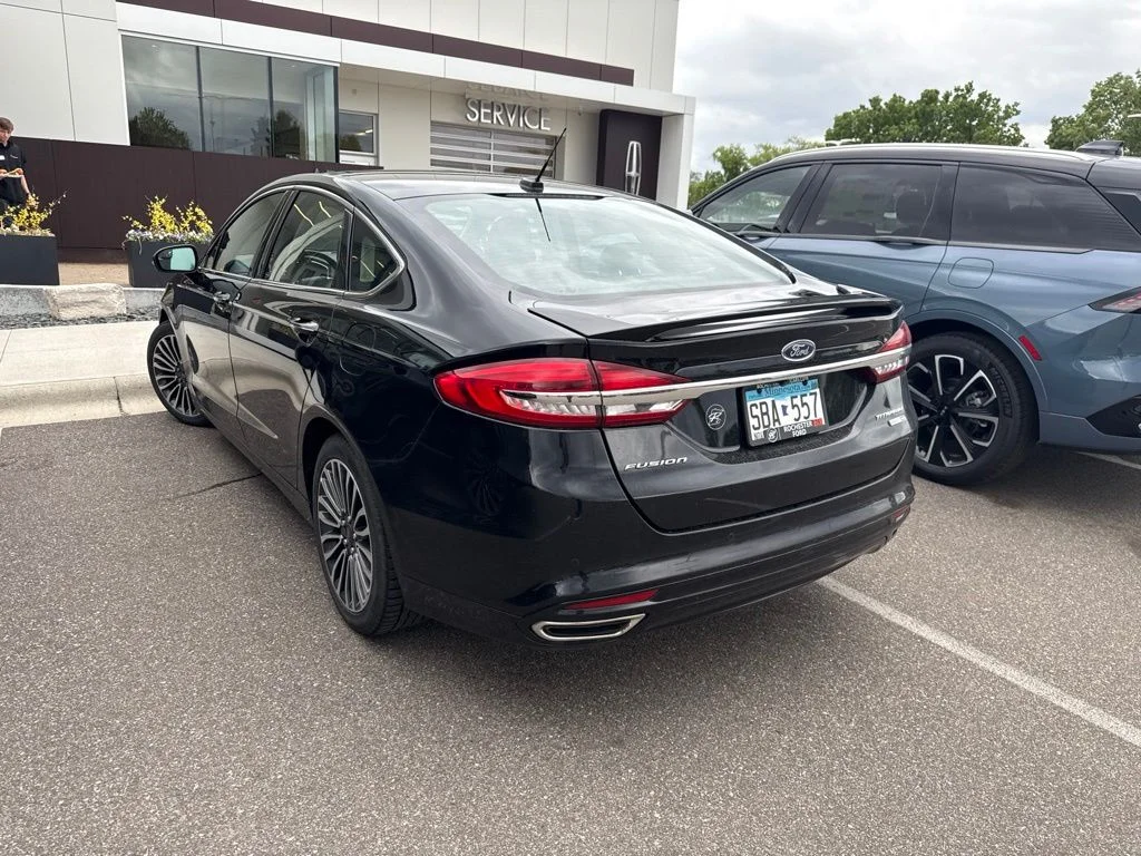 Used 2018 Black Ford Titanium image 3
