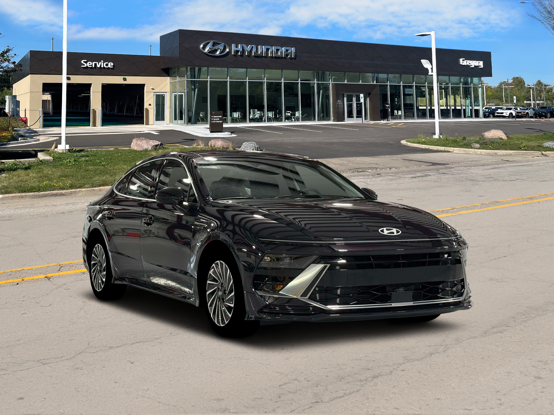New 2026 Blue Hyundai SEL image 11