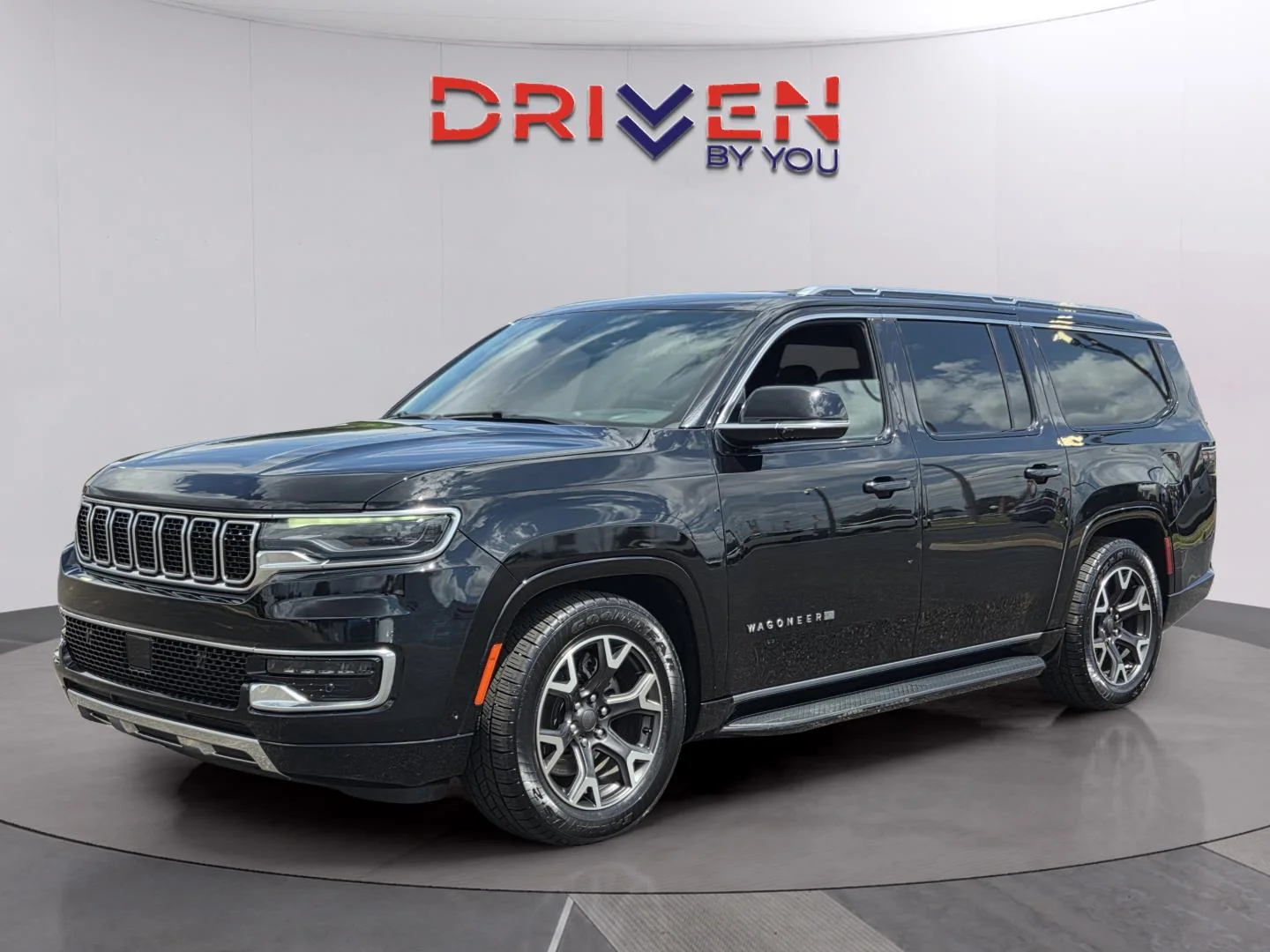 Used 2024 Diamond Black Crystal Pearlcoat Jeep Series III image 1