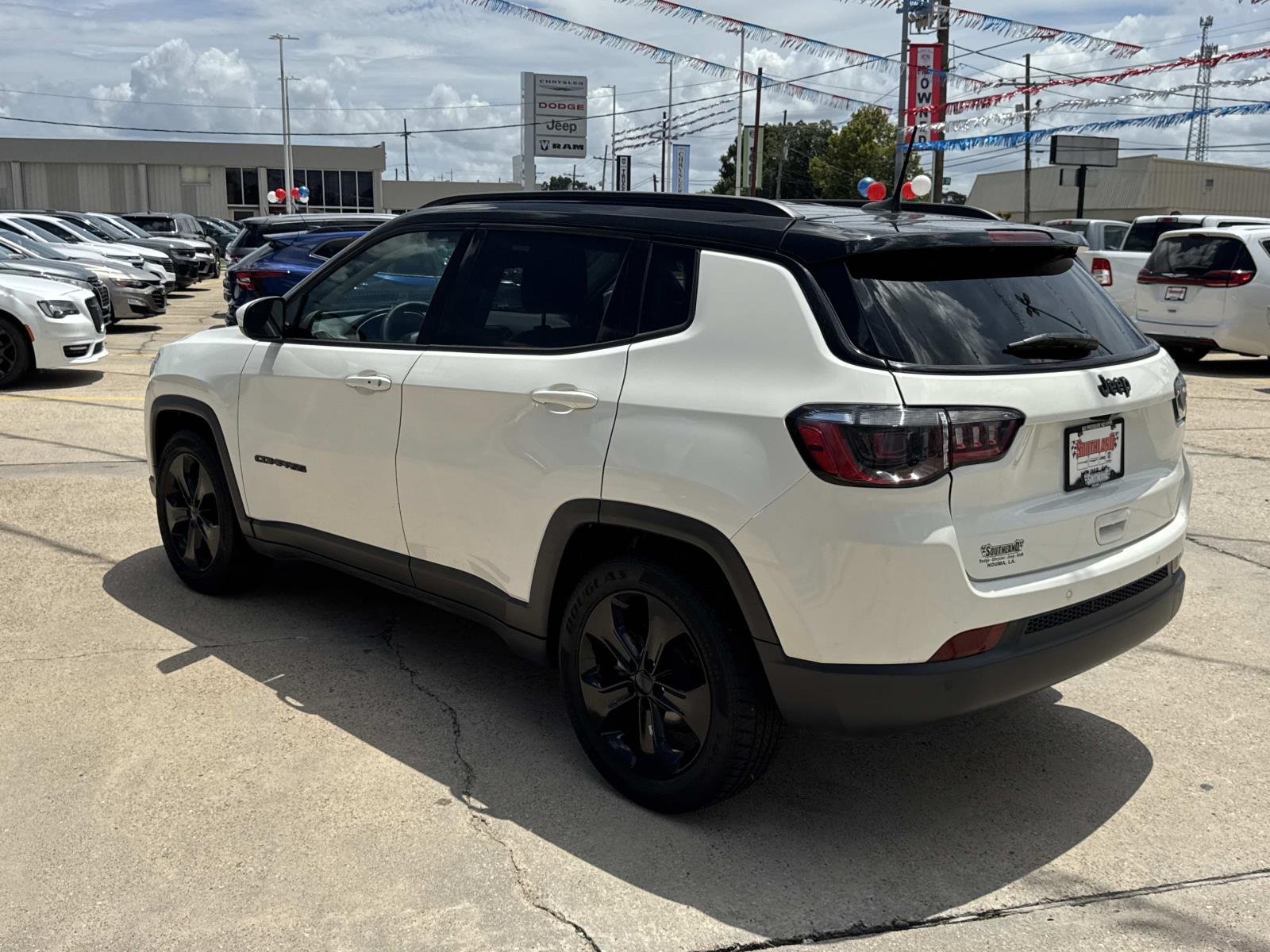 Used 2021 White Clearcoat Jeep Altitude image 5