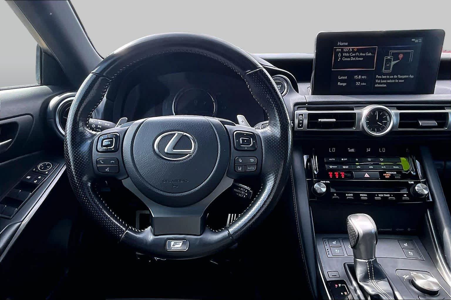 Certified Used 2022 CLOUDBURST GRAY Lexus F SPORT image 6
