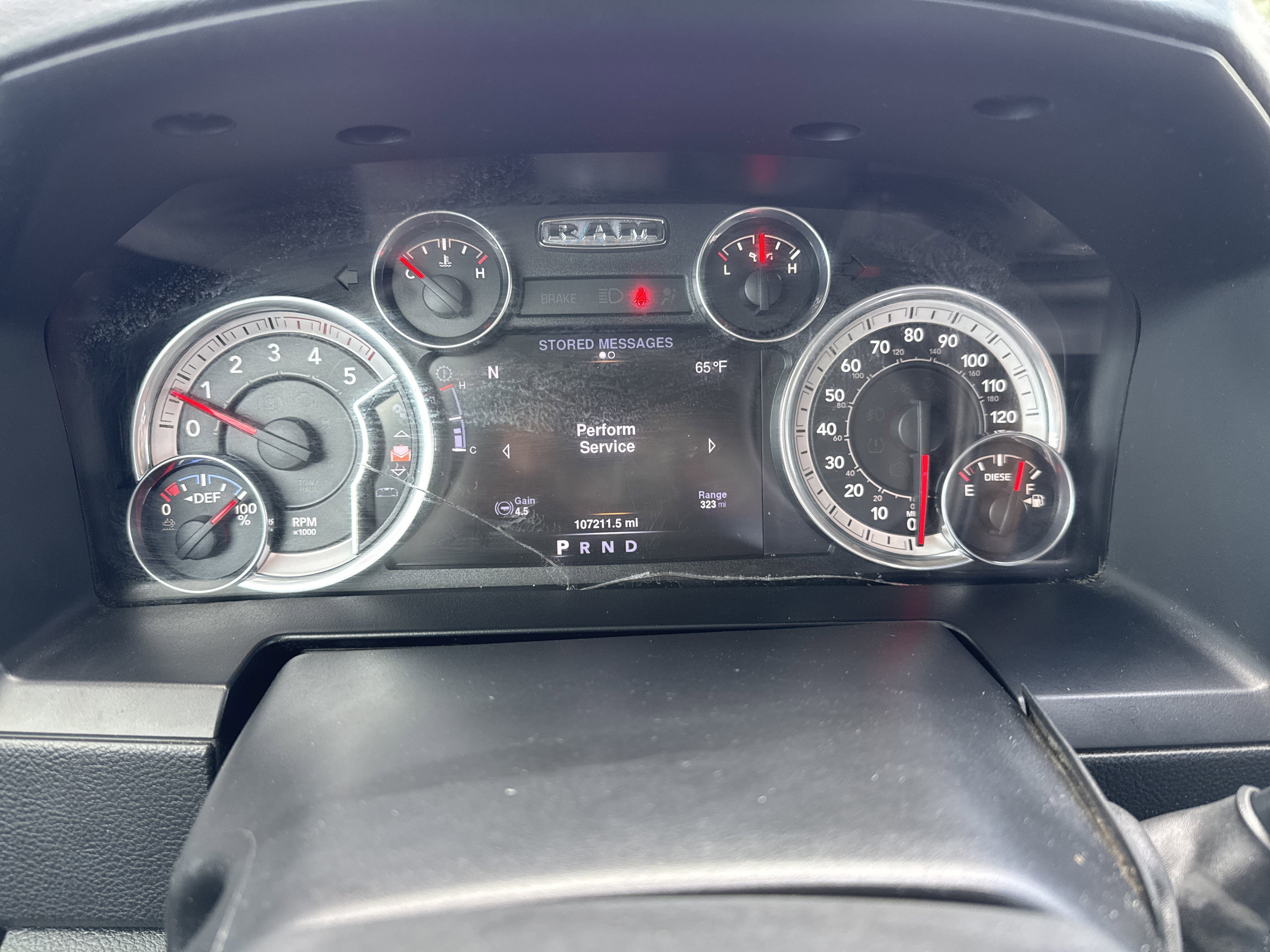 Used 2016 Flame Red Clearcoat Ram Laramie image 17