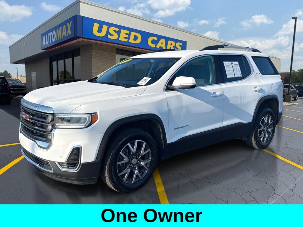Used 2021 Summit White GMC SLE image 1