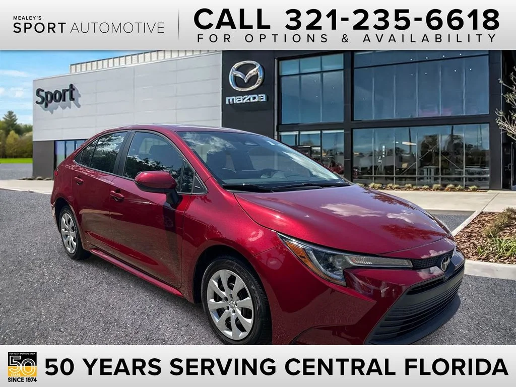 Used 2024 Red Toyota LE image 1