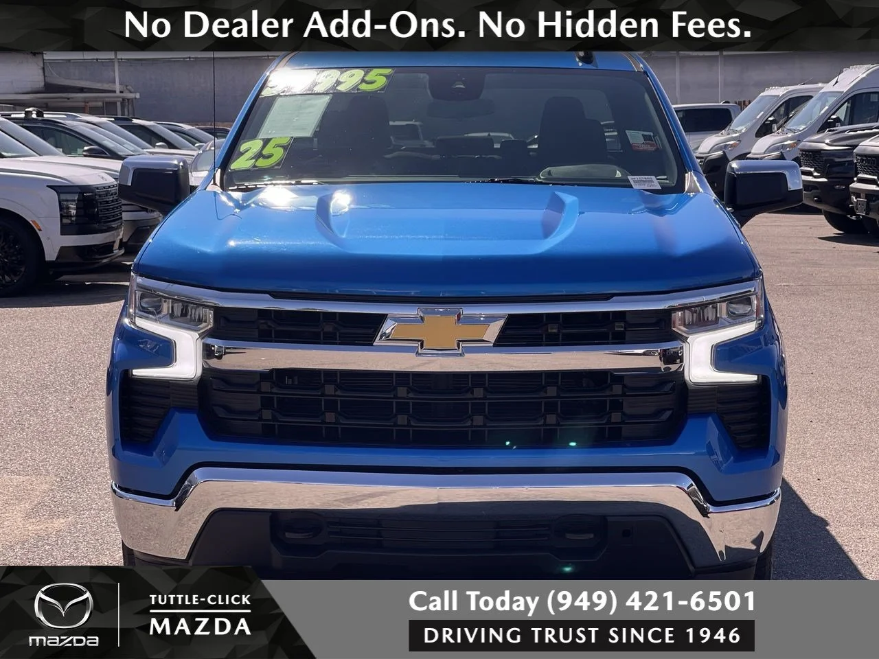 Used 2025 Riptide Blue Metallic Chevrolet LT image 11