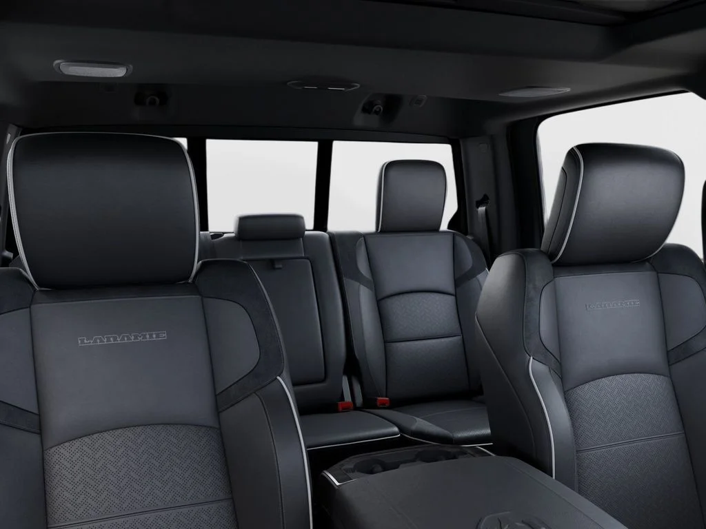 New 2026 Ceramic Gray Clear-Coat Exterior Paint RAM Laramie image 28