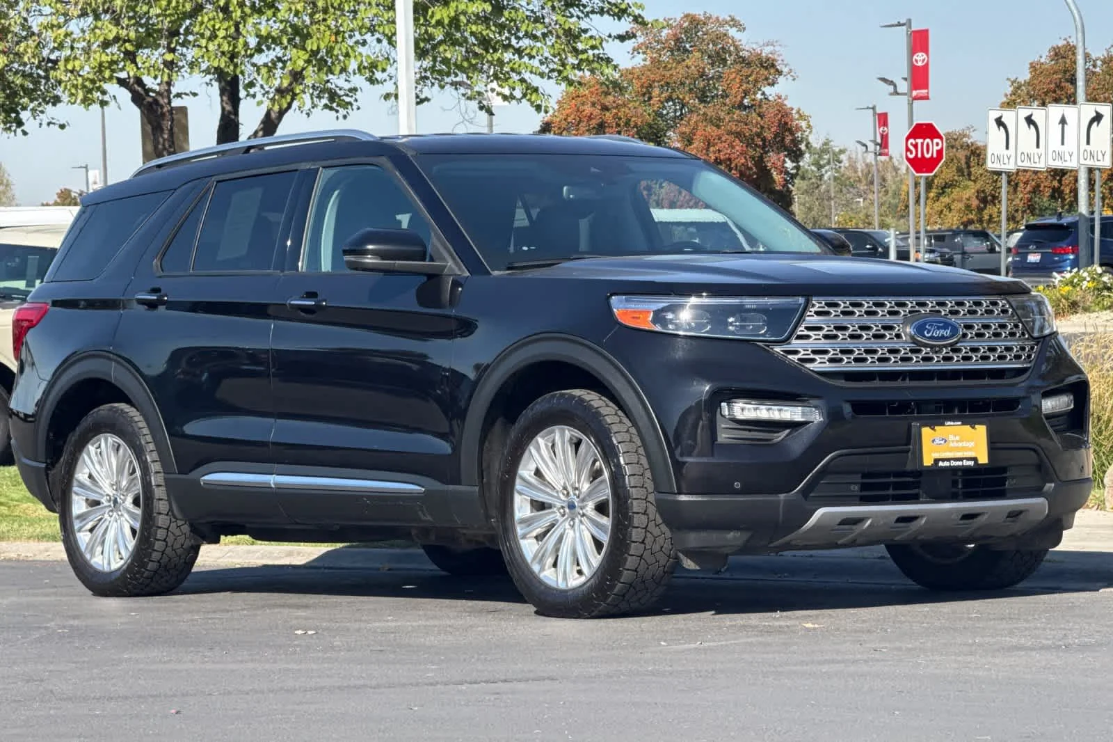 Certified Used 2021 Agate Black Metallic Ford Limited image 9