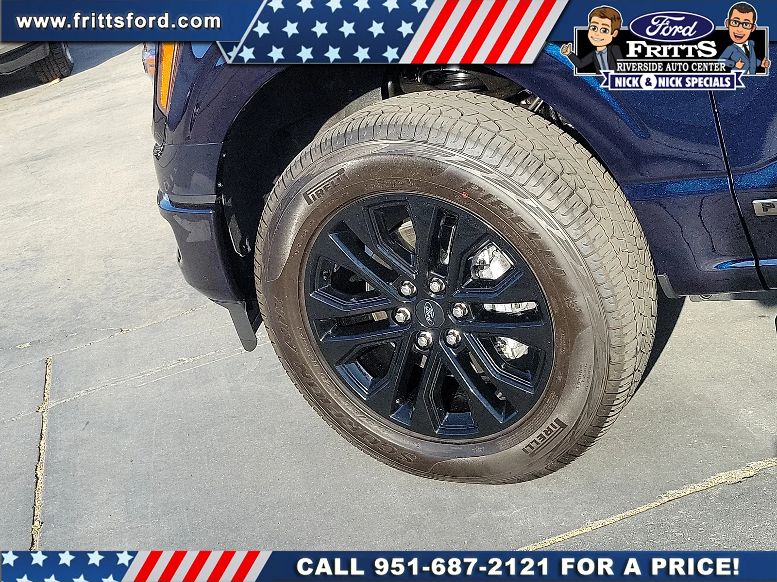 Certified Used 2025 Blue Metallic Ford XLT image 21