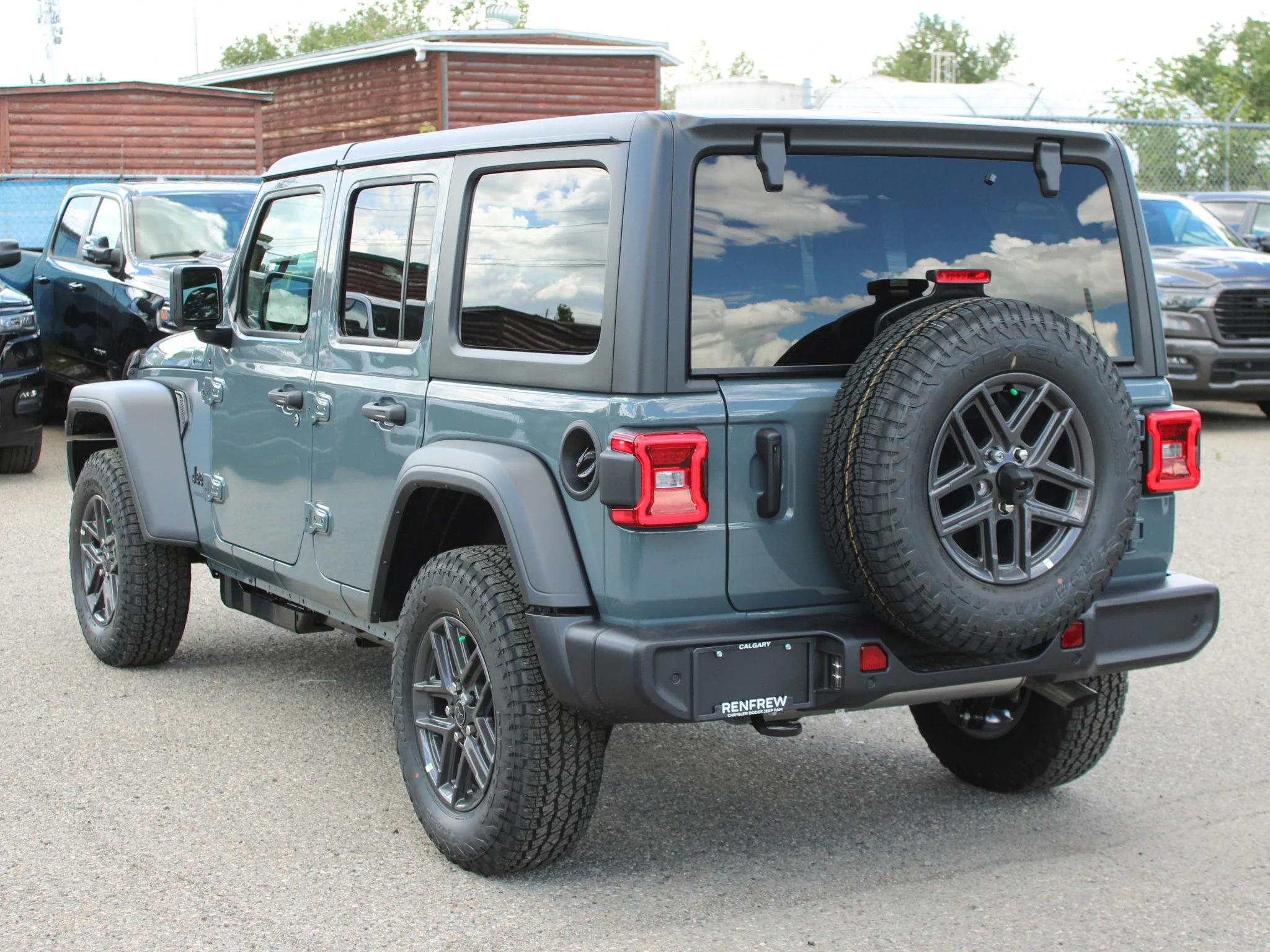 New 2026 Dark blue Jeep Sport S* 4 Door 4x4, Remote Start, Heated Seats/Wheel, Safety Group image 2