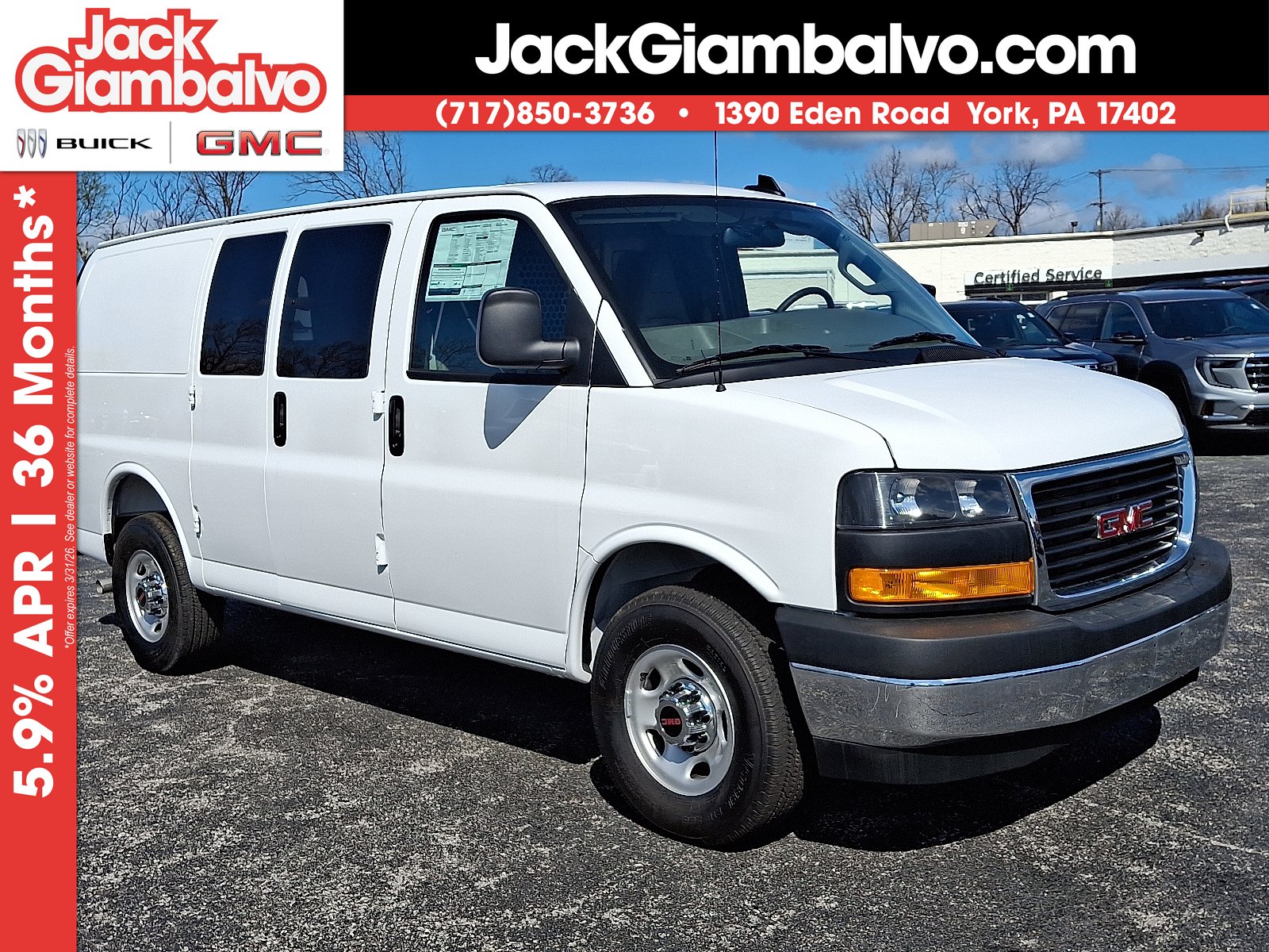 2025 GMC Savana Cargo