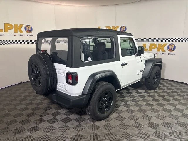 New 2026 Bright White Clear-Coat Exterior Paint Jeep Sport image 3