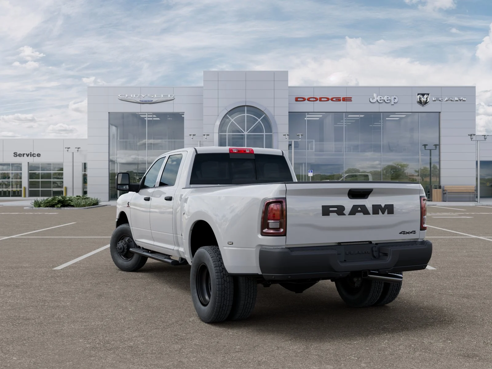New 2026 Bright White Clear-Coat Exterior Paint RAM Tradesman image 30