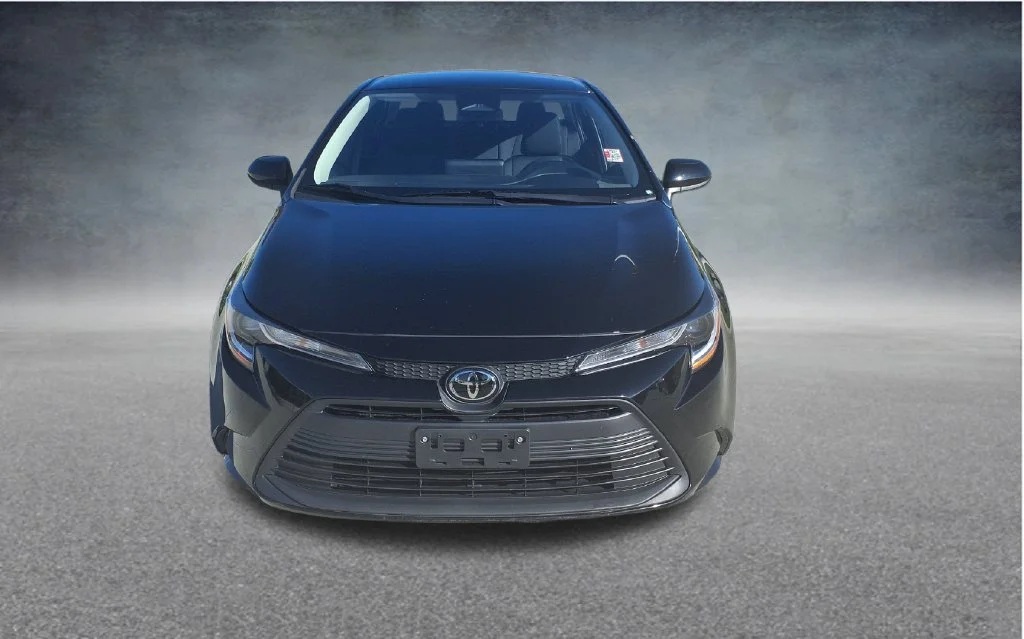 Used 2025 Black Toyota LE image 2