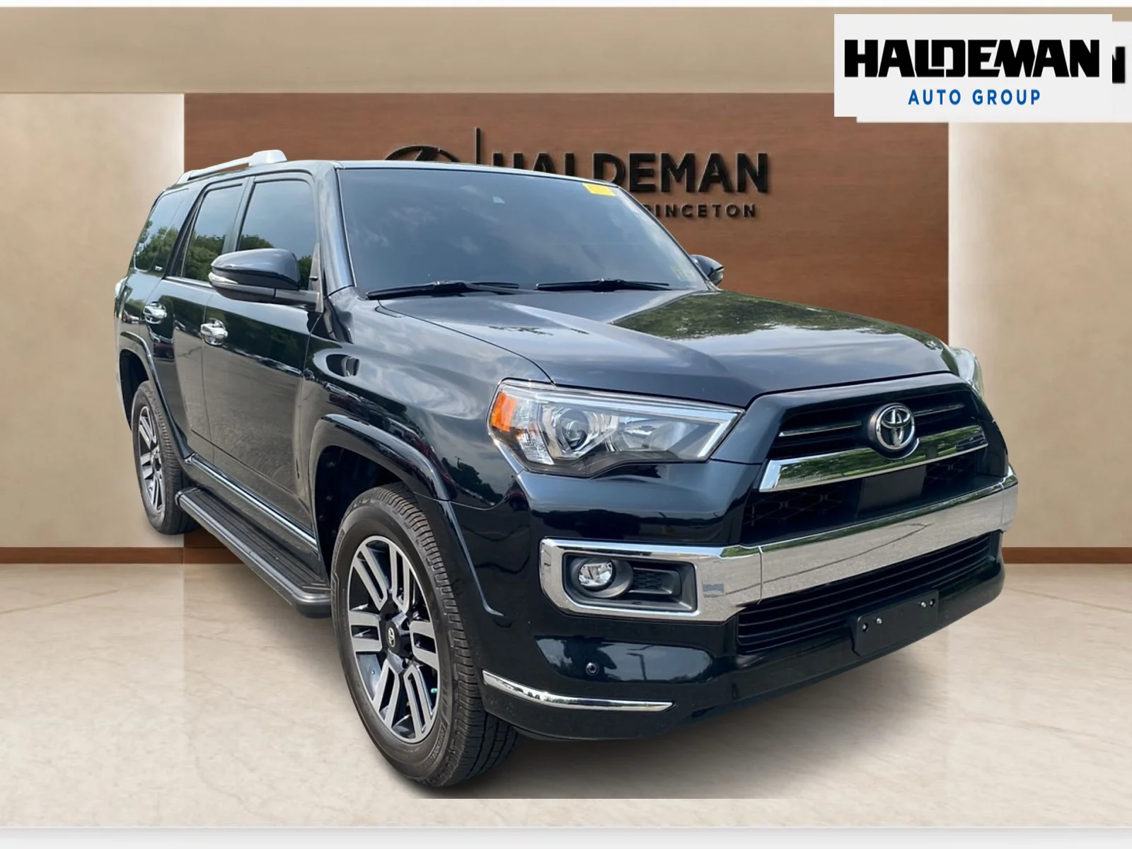 Used 2021 Midnight Black Metallic Toyota Limited image 1
