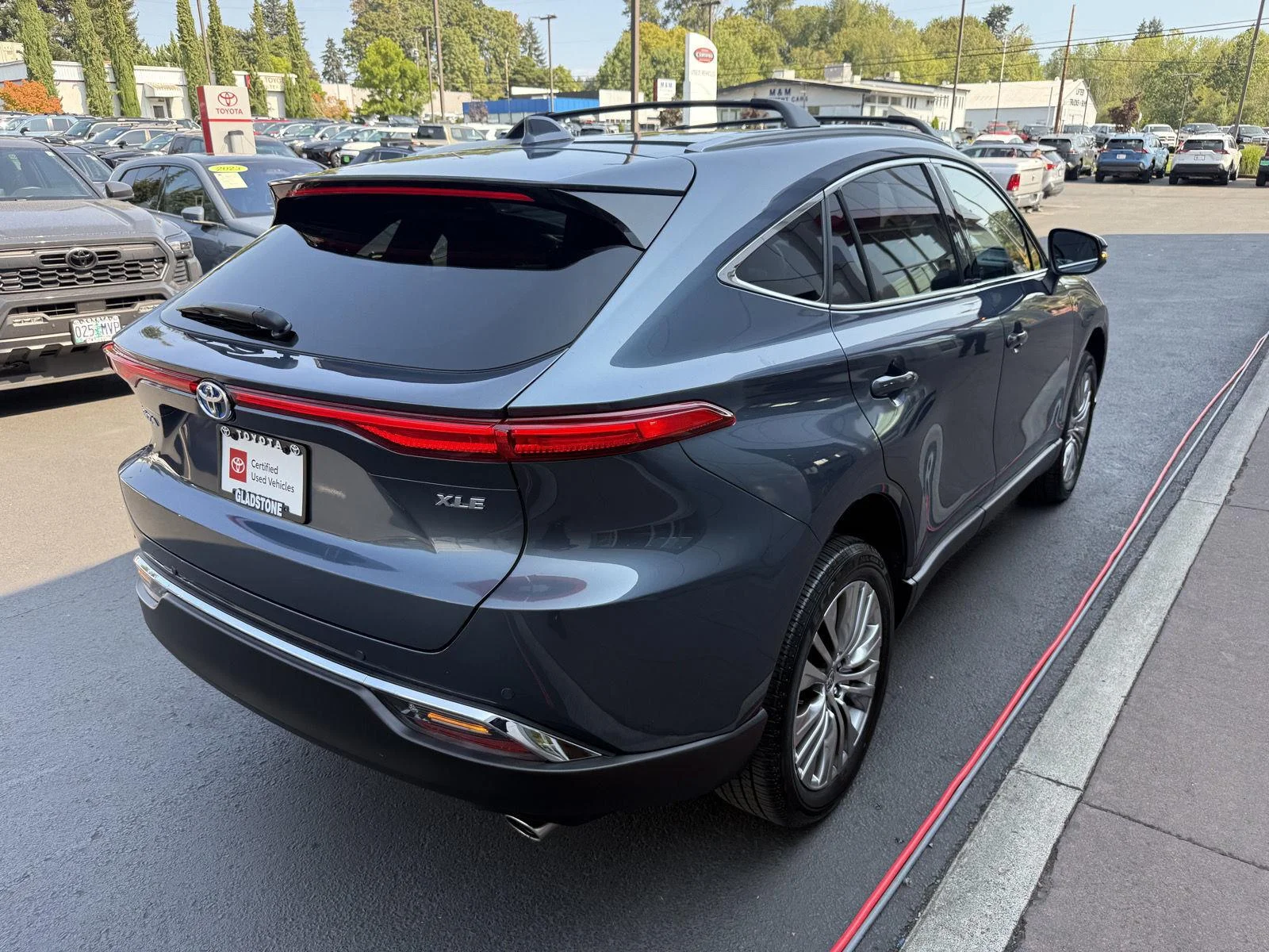 Used 2024 Coastal Gray Metallic Toyota XLE image 7