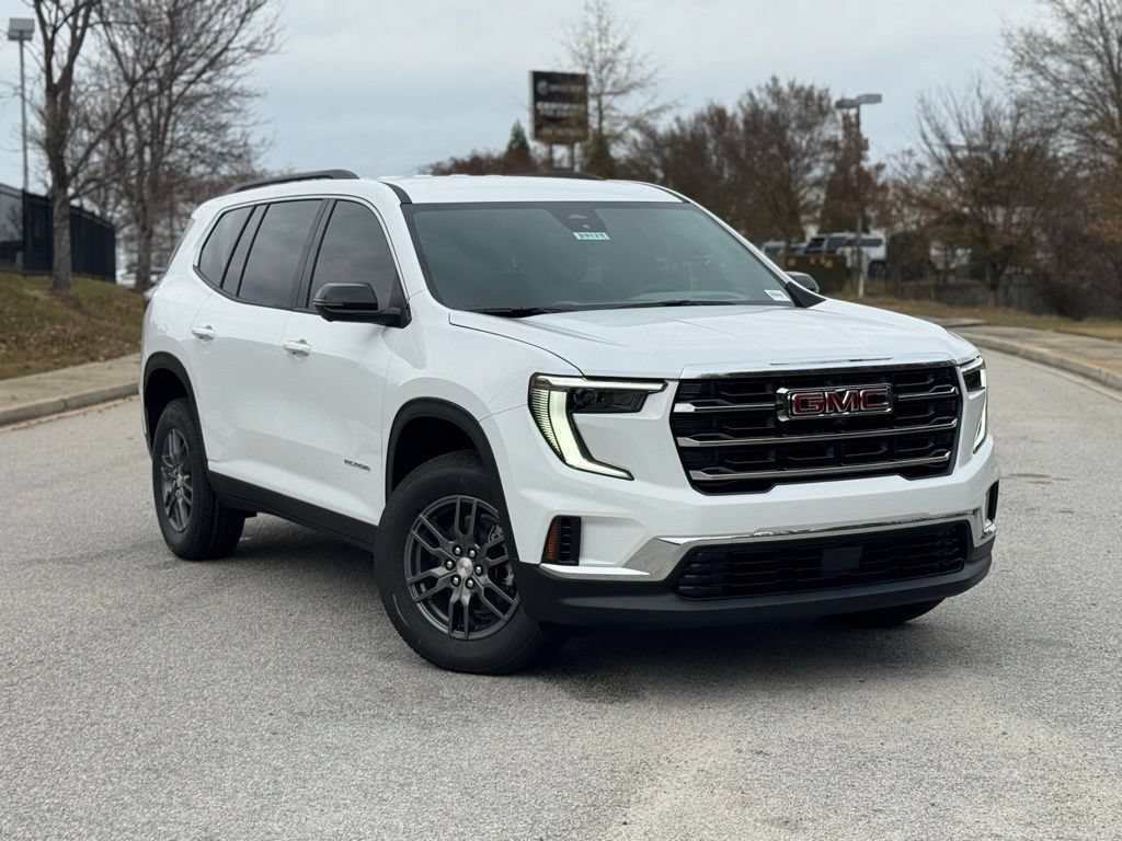 Summit White 2026 GMC Acadia SUV / Crossover Front-Wheel Drive 