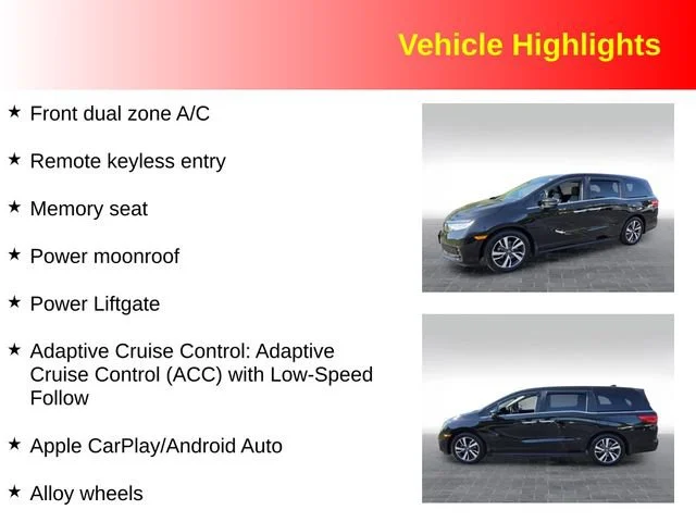 Used 2023 Black Honda Touring image 3
