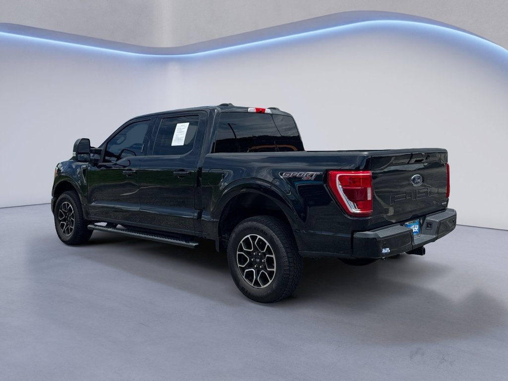 Used 2023 Agate Black Metallic Ford XLT image 3
