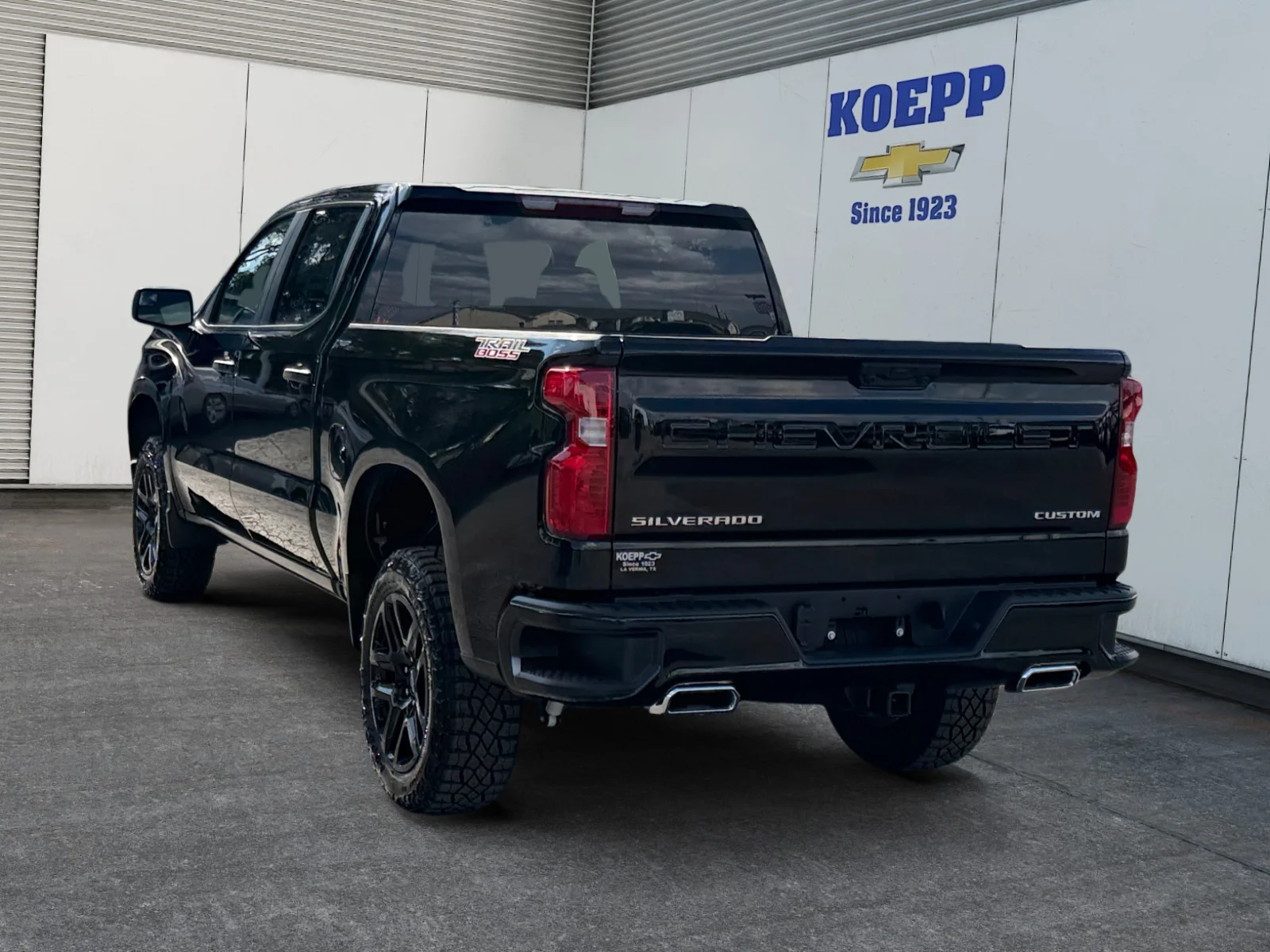 New 2026 Black Chevrolet Custom Trail Boss image 3