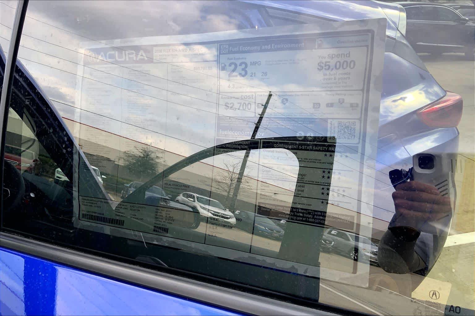 New 2026 Apex Blue Pearl Acura w/A-Spec Package image 22