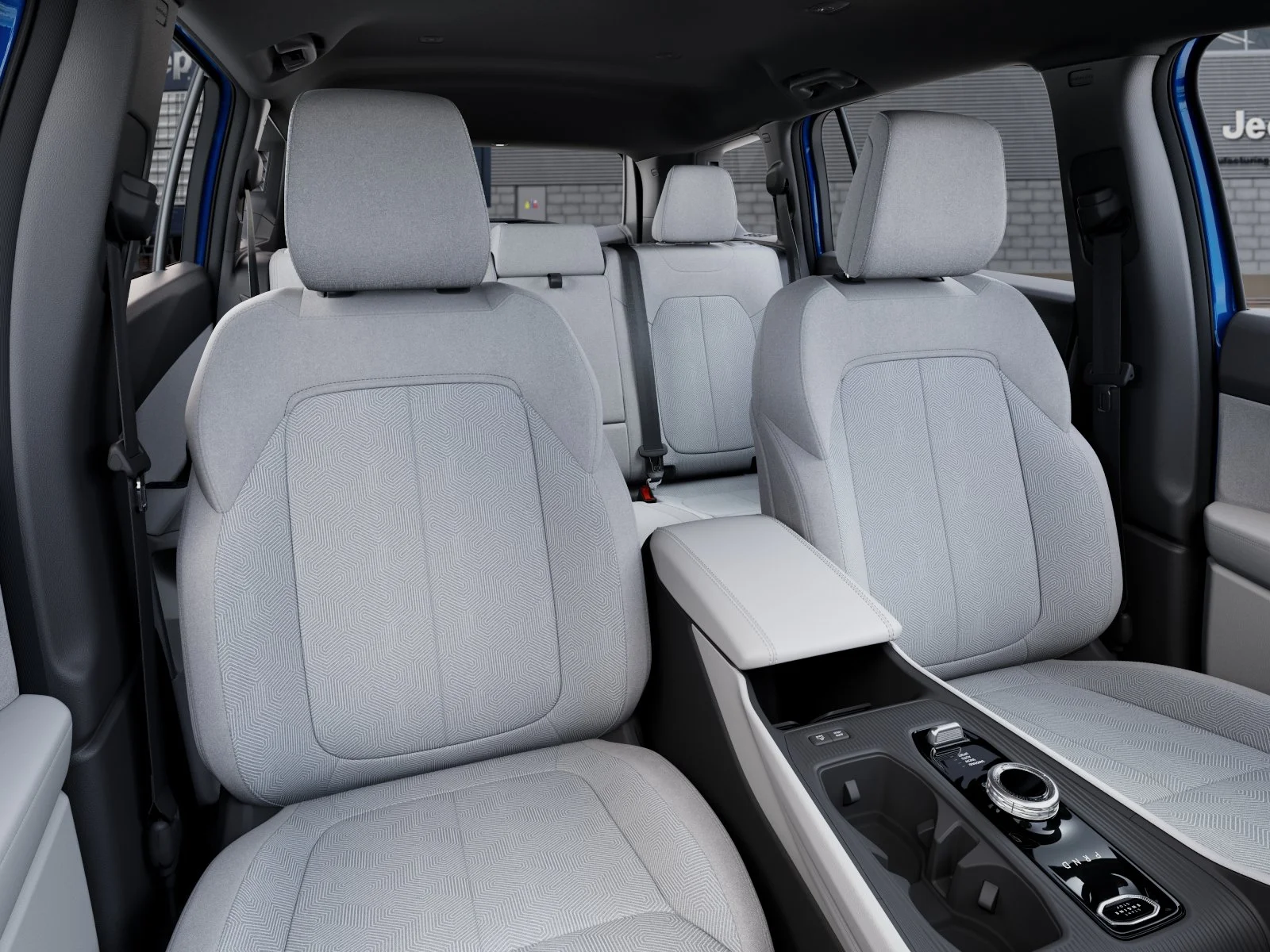 New 2026 Hydro Blue Pearl-Coat Exterior Paint Jeep Laredo image 44