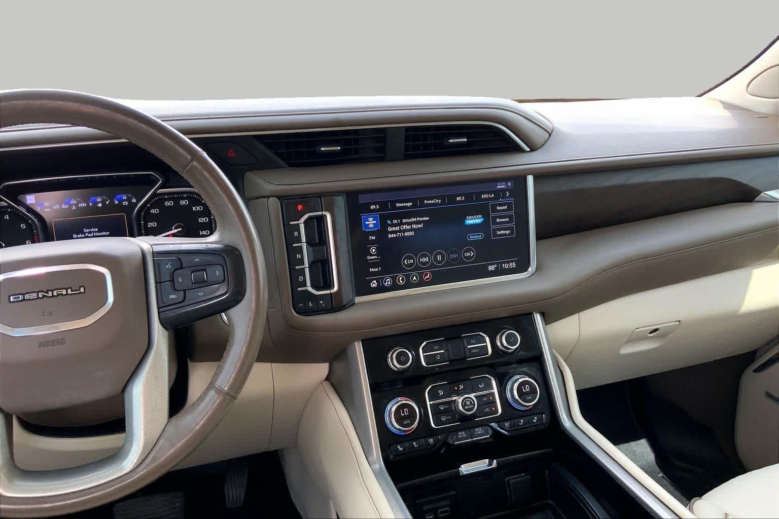 Used 2021 WHITE FROST TRICOAT GMC Denali image 7