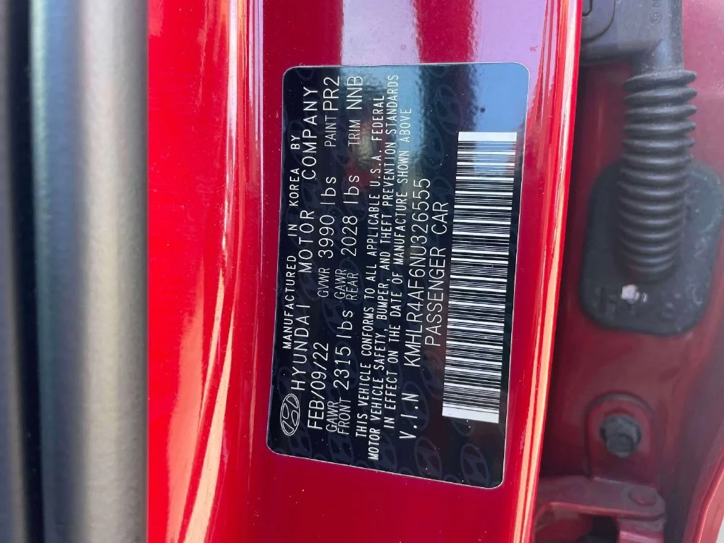 Certified Used 2022 Red Hyundai N Line image 19