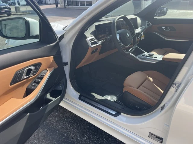 New 2025 Mineral White Metallic BMW 330i xDrive Sedan image 10
